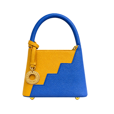 ChelseaKat Dream Bag Yellow and Blue – F&W Style