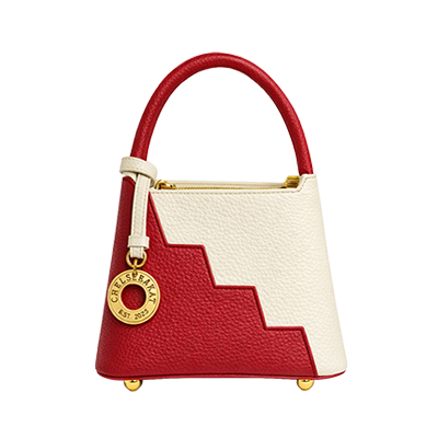 ChelseaKat Dream Bag red and Cream – F&W Style