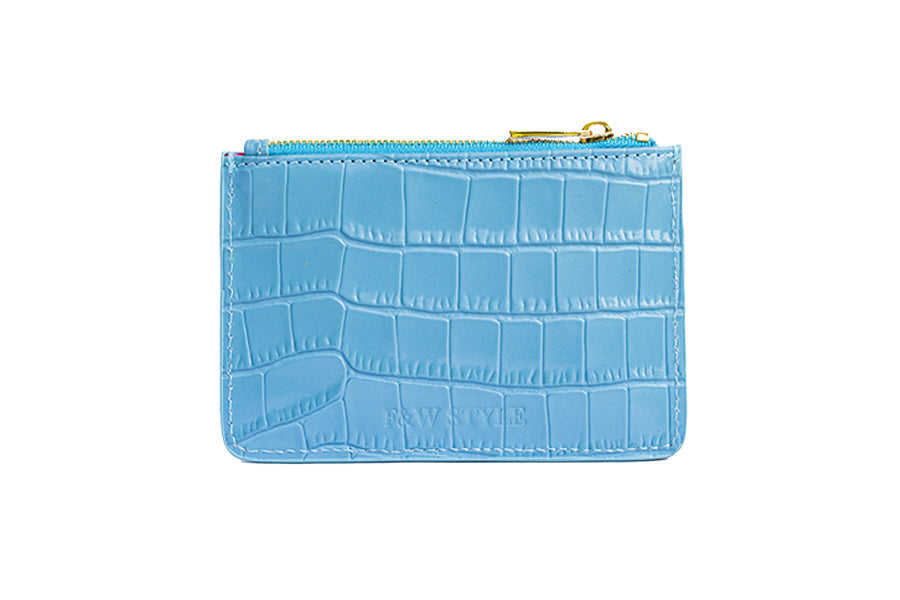 Carrie Card Holder Blue – F&W Style