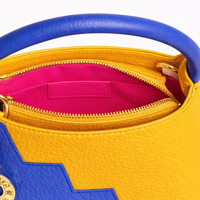 ChelseaKat Dream Bag Yellow and Blue – F&W Style