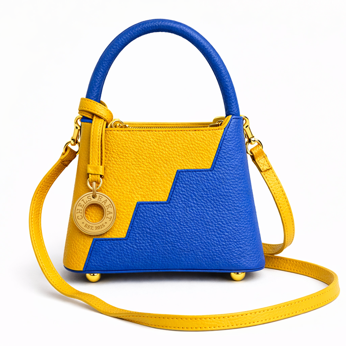 ChelseaKat Dream Bag Yellow and Blue – F&W Style