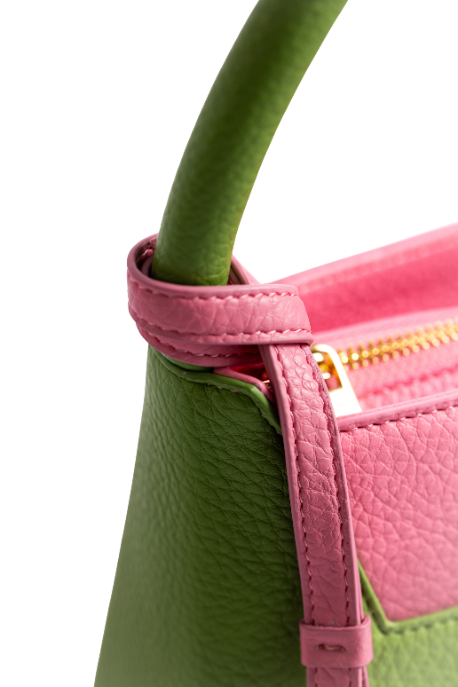 ChelseaKat Dream Bag Pink / Green