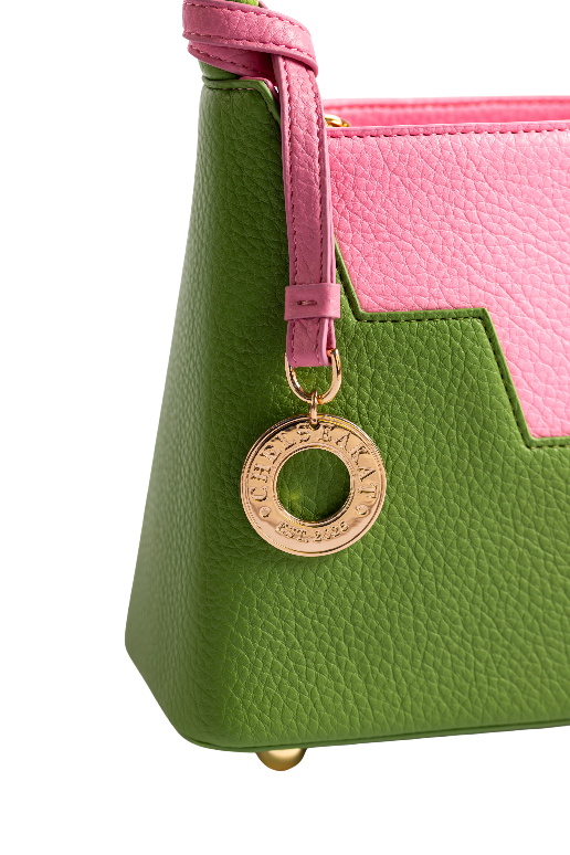 ChelseaKat Dream Bag Pink / Green