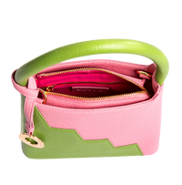 ChelseaKat Dream Bag Pink / Green
