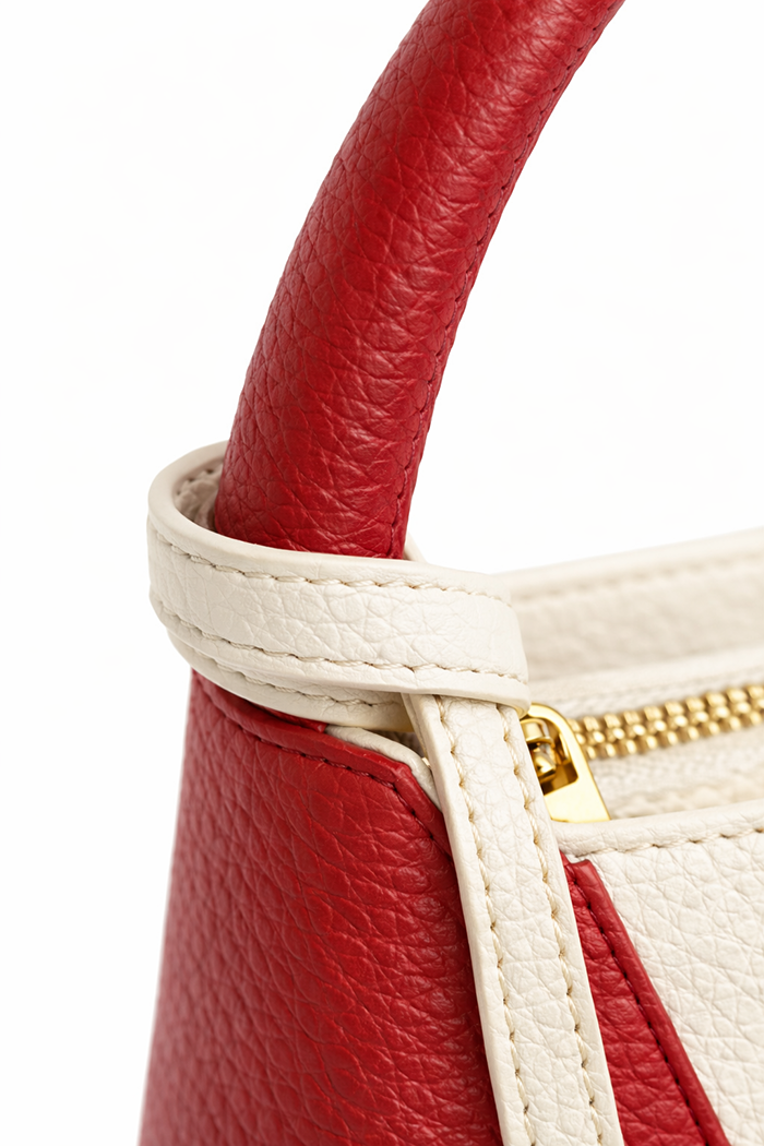 ChelseaKat Dream Bag red and Cream