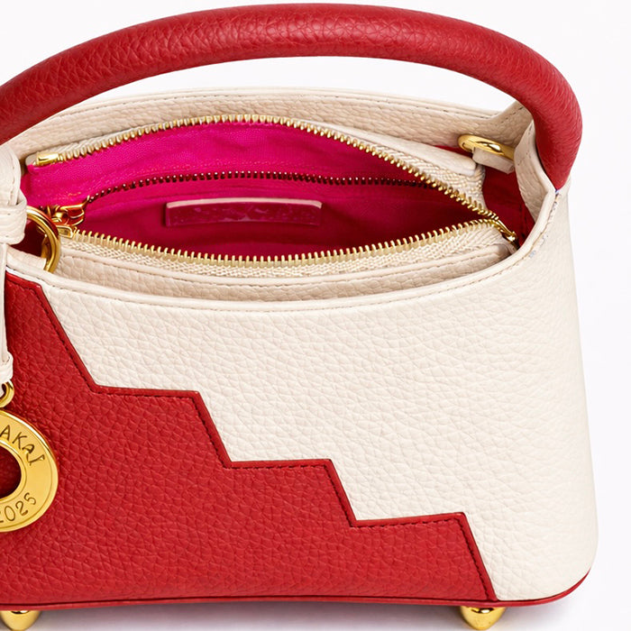 ChelseaKat Dream Bag red and Cream – F&W Style
