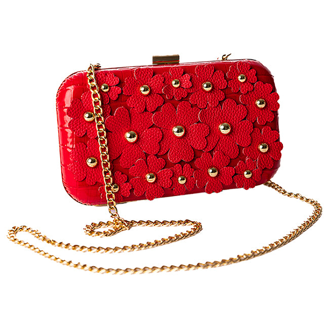 Moni Clutch Red – F&W Style