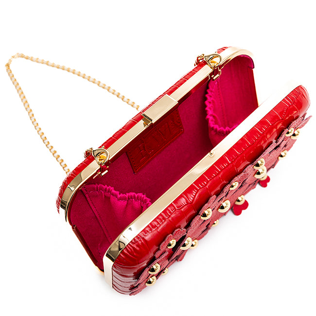 Moni Clutch Red – F&W Style