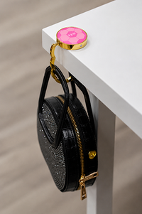 Bag Hook Soccer Pink