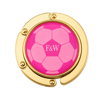 Bag Hook Soccer Pink