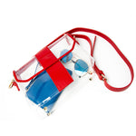 Crystal Clear Bag Red